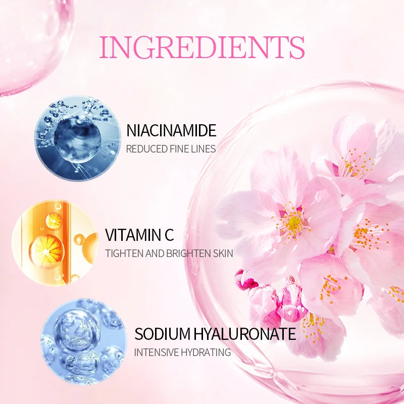 Sakura Complete Skin Care Set – 18 or 20 PCS Korean Glow Box